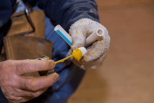 plumbing glue